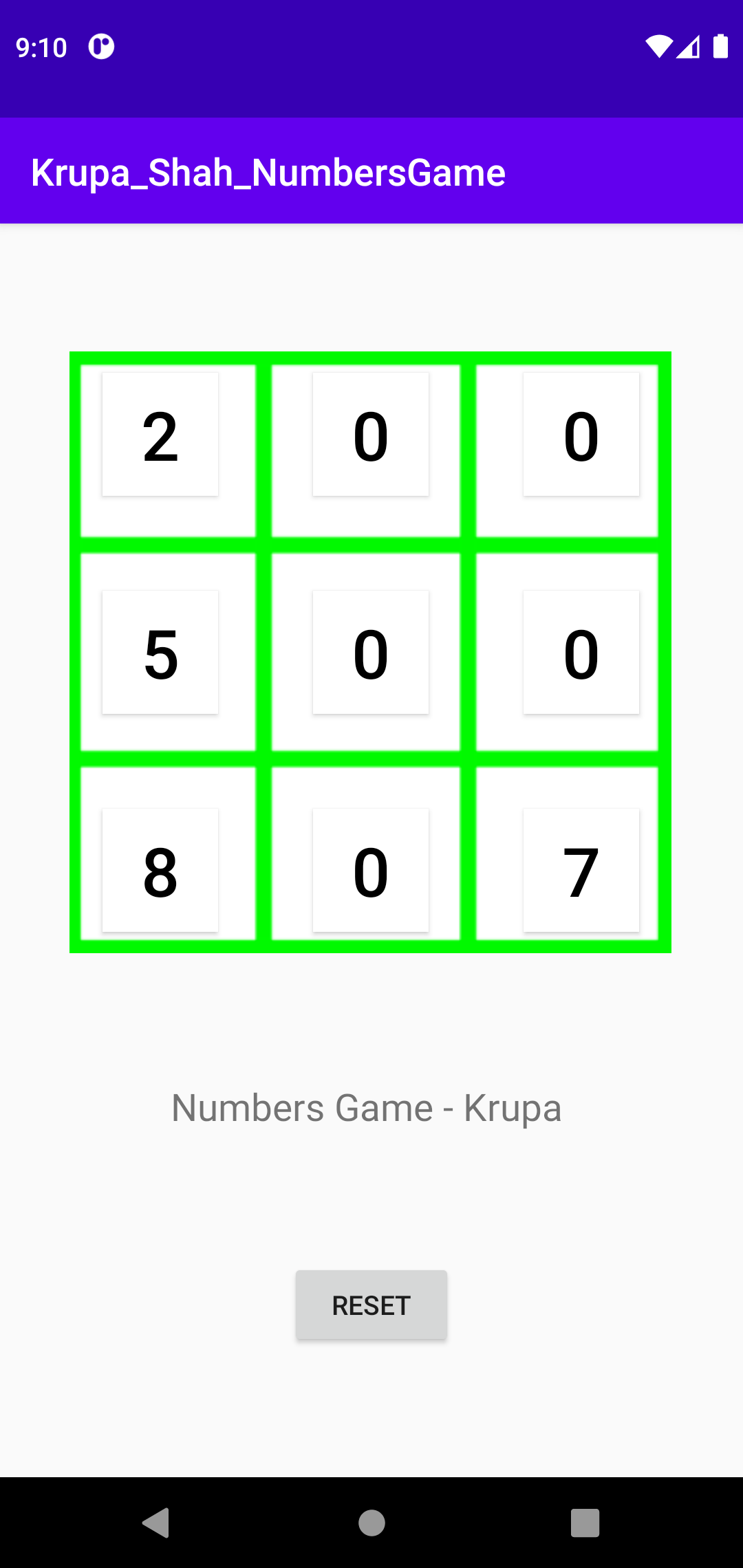 Number App